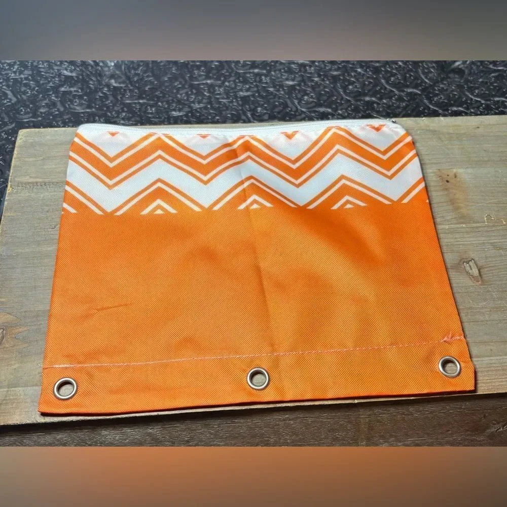 New Orange 3-ring Binder Pencil Pouch
